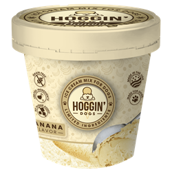 Hoggin Dogs Ice Cream Mix - Banana, Pint Size, 4.65 oz 