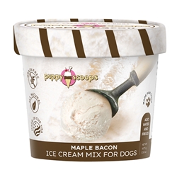 Puppy Scoops Ice Cream Mix - Maple Bacon, Cup Size, 2.32 oz Ice Cream for dog, DIY treats for dogs, Puppy Scoops, Maple Bacon Ice Cream for Dogs, Homemade Ice Cream for dogs, Healthy treats for dogs, Carob Puppy Scoops, Puppy Scoops, Real Ice for Dogs, healthy ice cream for dogs, frozen treats for dogs, dog treats, homemade treats for dogs, fun treats to make for your dog, 