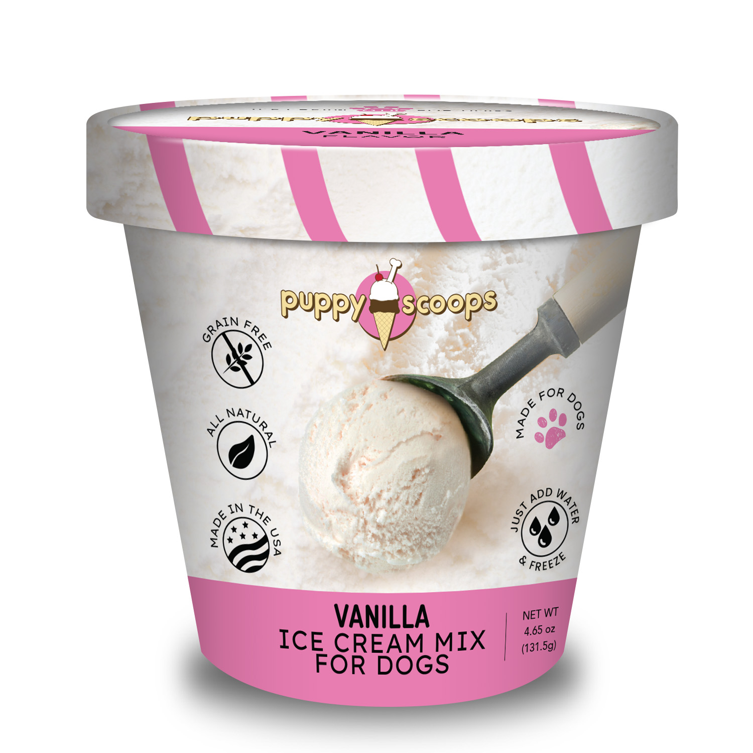 Puppy Scoops Ice Cream Mix Vanilla