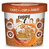 Cuppy Cake - Microwave Cake in A Cup for Dogs - Pumpkin Spice Flavor with Pupfetti Sprinkles